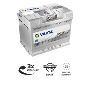 VARTA Silver Dynamic AGM 60Ah 680A P+ 